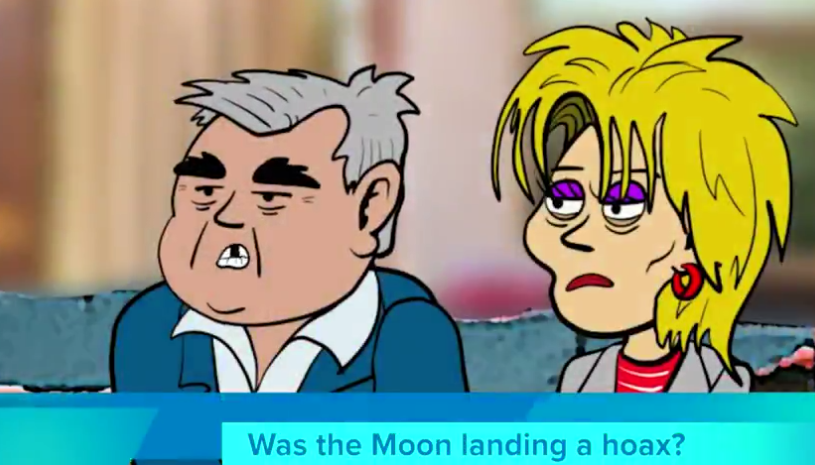 WAS THE MOON LANDING FAKED?