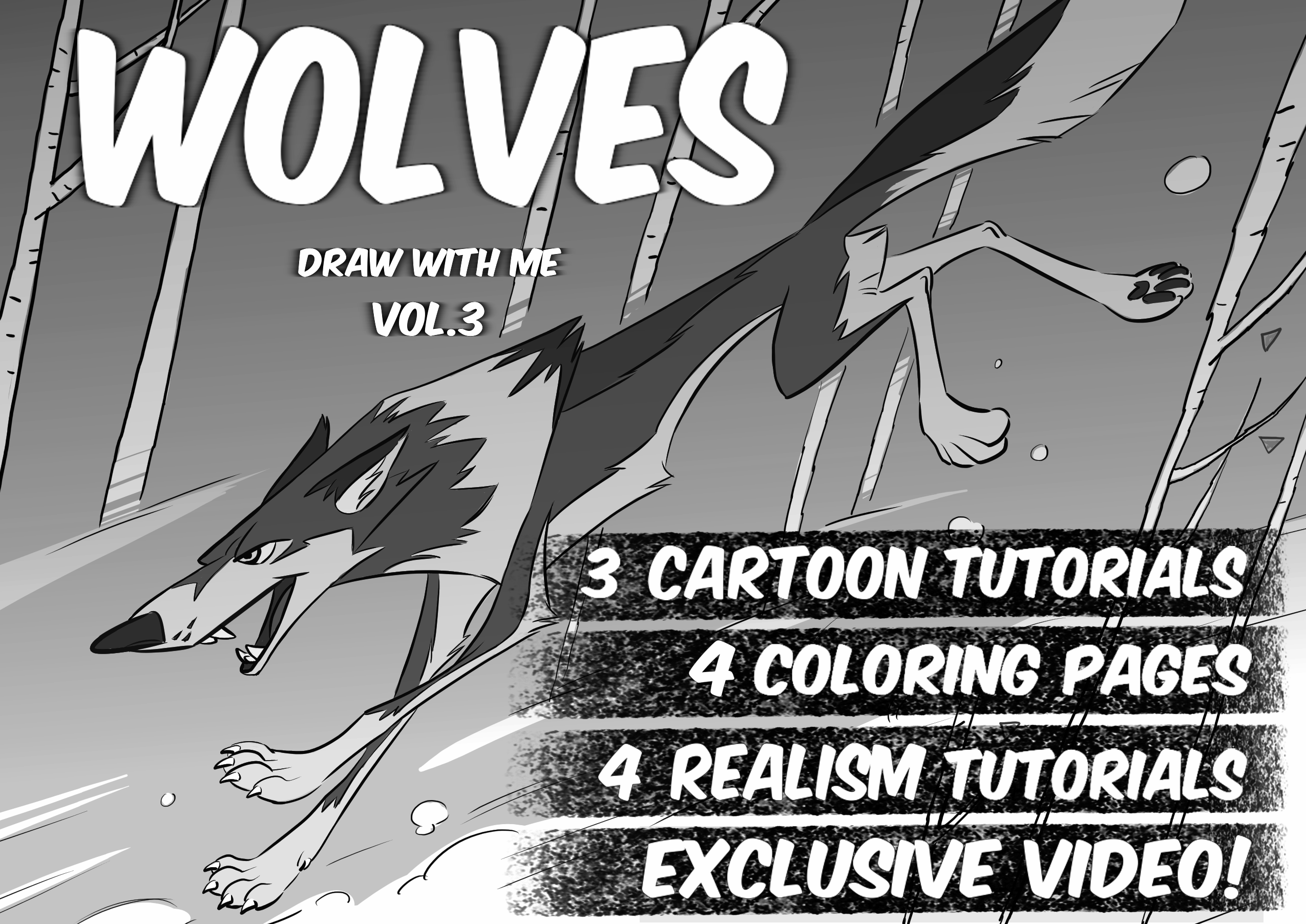 Draw With Me Vol.3 WOLVES